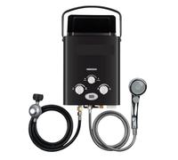 Scaldabagno, Scaldabagno Portatile A Propano Senza Serbatoio - Scaldabagno A Gas Caldo Con Display Digitale Da Esterno For Camper Da 6 Litri Su Richiesta For Il Campeggio,Sicuro