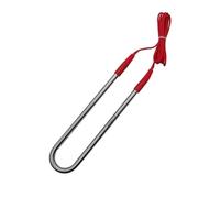 Scaldabagno sommergibile ad alta potenza in acciaio inossidabile con tubo di riscaldamento elettrico di tipo U industriale for serbatoio 220V (Size : 220V, Color : 1KW 250mmL)