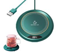 Scaldabagno Tazze da caffè: 3 Livelli Temperatura Smart USB Riscaldamento Coaster 20W | Dispositivo di Riscaldamento Elettrico per il Tavolo da Cucina Bar Sala da Pranzo Cibo Tè Latte da tè