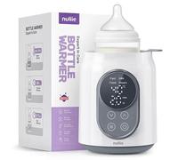 Scaldabiberon, 10-in-1 Scaldabiberon Elettrico per Latte Materno o Formula con Timer Digitale Display LCD Controllo Intelligente Della Temperatura e Spegnimento Automatico, 220V