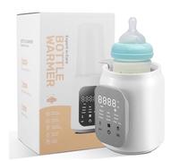 Scaldabiberon 8 in 1, Scaldalatte Rapido per Bambini, Scalda Pappe per Latte Materno o Formula, Scalda Scongelamento con Timer, Sterilizzatore Biberon Adatto a Vari Materiali di Biberon