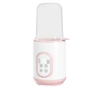 Scaldabiberon, 8 in 1 Sterilizzatore Biberon con LED-Display Scalda Biberon Neonato Portatile Scaldabiberon Portatile Senza Fili con Controllo Intelligente Della Temperatura per Tutti i Biberon