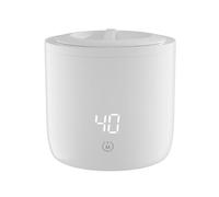 Scaldabiberon digitale compatto da viaggio con controllo intelligente della temperatura e batteria da 5000 mAh, design leggero e controllo della temperatura