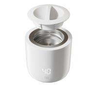 Scaldabiberon digitale compatto da viaggio con controllo intelligente della temperatura e batteria da 5000 mAh, design leggero