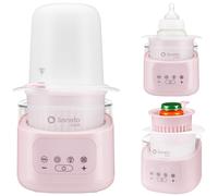 Lionelo Thermup 4.0 Scaldabiberon Neonato e Scaldapappa 6 in 1, Riscaldamento Rapido, Sterilizzazione, Scongelamento, Mantenimento Temperatura, Contenitore Rimovibile, Spegnimento Auto, 400 W