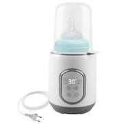 Scaldabiberon per bambini, 8 in 1, multifunzione, scaldabiberon, con controllo intelligente della temperatura e display LCD, scaldabiberon, per tutti i biberon, 220 V