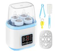 scaldabiberon per bambini, sterilizzatore 8 in 1 per biberon con pianificazione intelligente, sterilizzazione a vapore, funzione di mantenimento del calore 24H, scalda biberon (blu)