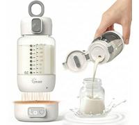 Scaldabiberon portatile da viaggio, riscaldamento rapido e controllo preciso della temperatura, mantiene i nutrienti nel latte materno e nella formula, scaldino latte da 226,8 g per esterni e