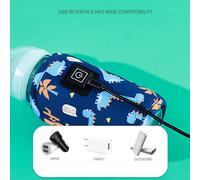 Scaldabiberon portatile per il latte Scaldabiberon per borsa termica