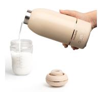 Scaldabiberon portatile per latte materno e formula, riscaldamento veloce in 3 minuti, 500 ml, controllo della temperatura regolabile, ricaricabile tramite USB, adatto ai viaggi, con custodia