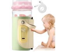 Scaldabiberon portatile, porta calore per latte, USB, da viaggio, isolamento per bottiglie, riscaldamento rapido, bottiglia intelligente per allattamento, per auto, viaggi, infermieristica Founcy