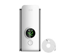 Scaldabiberon portatile, ricaricabile tramite USB, senza fili, portatile, scalda biberon, da viaggio, per latte materno, indicatore della temperatura per latte materno o latte artificiale