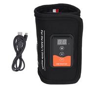 Scaldabiberon Portatile, Riscaldamento Rapido a Temperatura Costante Riscaldamento Rapido USB Borsa Scaldabiberon per Latte Materno, per Viaggi, Visualizzazione della Temperatura