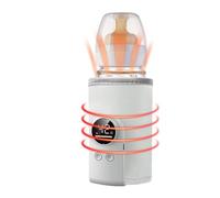 Scaldabiberon Portatile Riscaldatore USB Per Biberon | Riscaldatore Latte con Controllo Preciso della Temperatura Per Uso In Campeggio, Casa, Viaggio, Auto, Per Alimentazione,