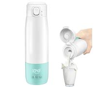 Scaldabiberon Portatile, Scalda Biberon Neonato Senza Fili Ricarica Rapida Scaldalatte Portatile Neonato 350ml Scalda Latte Elettrico per Latte Materno o Formula