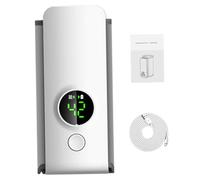 Scaldabiberon portatile Scaldabiberon portatile a 6 velocità Ricaricabile per viaggiare in movimento con display a LED Controllo della temperatura per la formula del latte materno..