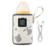 Scaldabiberon portatile, scaldabiberon, scaldabiberon, borsa termica portatile, mantiene il calore del latte per bambini, riscaldamento rapido per latte materno e latte artificiale