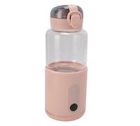 Scaldabiberon Portatile, Scaldalatte da Viaggio di Grande capacità da 300 Ml per Bambini, Scaldalatte Ricaricabile Tramite USB, a Riscaldamento Rapido Senza Fili, per Viaggi in