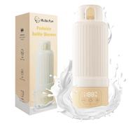 Scaldabiberon Portatile Senza Fili, Scalda Biberon Neonato Portatile, Riscaldamento Rapido e Lunga Durata della Batteria, Grande Capacità di 500ml, Comodo Da Usare Sempre e Ovunque