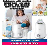 Scaldabiberon portatile x bambini,scalda pappe x latte materno e di proseguiment