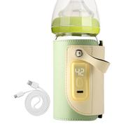 Scaldabiberon | Scaldabiberon Portatile Da Viaggio | Scaldalatte Per Ne-onati Regolabile USB | Scaldalatte Termostatico Temperatura Perfetta Per L'alimentazione Notturna In Casa All'aperto In Viaggio