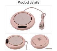 Scaldabicchieri Rosa Alimentato USB Elegante e Funzionale Goditi Latte Caldo e A