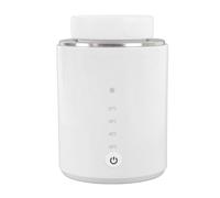 Scaldabondo il Latte Portatile, Bagliore per Bambini Elettrici con Controllo della Temperatura Intelligente, Bassa Bottiglia Veloce Veloce con Batteria da 8800 MAh, in Acciaio