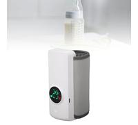 Scaldabottiglie Compatto Digitale per Bebè Scaldabottiglie per Bebè Sulla Strada Elettrico Scaldo Biberon Display Digitale Controllo della Temperatura