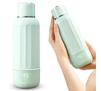 Scaldabraccia portatile per bambini in viaggio, thermos a batteria da 500 ml, regolabile a 37 - 55 °C, scaldalatte portatile con USB-C, 50 W, riscaldamento rapido per auto, viaggi, latte materno e