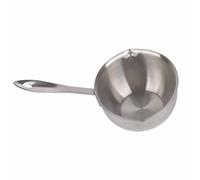Scaldaburro Pentola, Tutto in Fondo Piatto a Induzione Pentola Riscaldante in Acciaio Pentola Mini Latte Caldo Inossidabile Piccola per Zuppa da 150 ML con Manico per (300 ML)