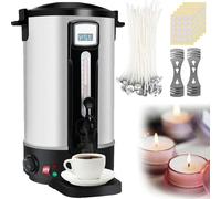 Scaldacera per candele - Secchio elettrico 2 in 1 con isolamento a doppio strato per una facile fusione della cera, ideale per uso domestico e commerciale