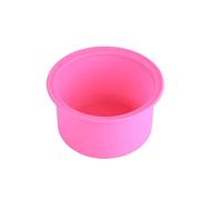 Scaldacera Vaso interno Rimovibile Vaso per cera in silicone Sostituzione Resistente al calore Facile pulire Ciotola per macchina riscaldante per cera per la depilazione del viso