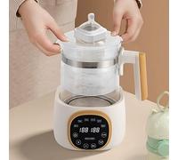 Scaldacollette da 1,3 l, 600 W, bollitore elettrico per 72 ore, per bambini con regolazione della temperatura a 5 livelli, luce notturna a LED, silenzioso e veloce