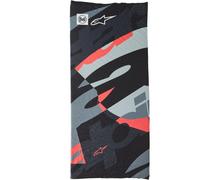 Scaldacollo Alpinestars BUFF Mogress mimetico-nero-rosso fluo-grigio