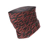 SCALDACOLLO ALPINESTARS NECK TUBE BLACK RED FLUO NERO ROSSO