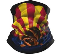 Scaldacollo Arizona Flags And Flowers Headwrap Sportiva Sciarpa A Tubo Multiuso Cerchietto per Capelli, per Yoga, Pesca, Escursionismo, 26x30cm