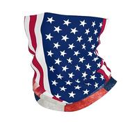 Scaldacollo Bandiera Americana E Bandiere della Repubblica Dominicana Multiuso Copricapo A Mezza Faccia Sportiva Cerchietto per Capelli per Pesca Campeggio Bambini