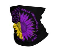 Scaldacollo Break The End The Violence Take A Stand Against Domestic Violence Awareness Bandana Lavabile Copricollo Customed Sciarpa Per Sportiva Campeggio Outdoor Attività