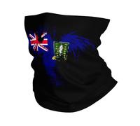 Scaldacollo British Virgin Islands Eagle Flag Passamontagna Unisex Sciarpa Adulto Copricollo Per Yoga Escursionismo Outdoor Attività