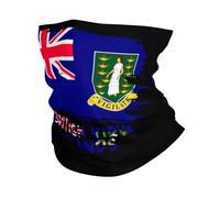 Scaldacollo British Virgin Islands Flag Bandana Durevole Sciarpa Antipolvere Passamontagna Per Ciclismo Snowboard Outdoor Attività
