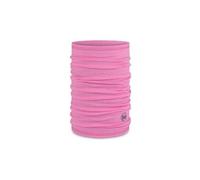 Scaldacollo buff in lana merino leggero colore fluor fuchsia per bambini