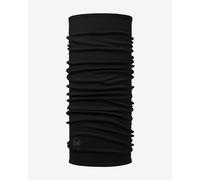 Buff Scaldacollo Merino Midweight Adulti unisex, Solid Black