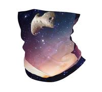 Scaldacollo con stampa dello spazio esterno della galassia dell'universo ultra morbido, elastico scaldacollo invernale per uomo e donna