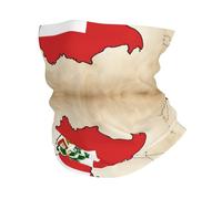 Scaldacollo con stampa mappa della bandiera del Perù 03 per uomo donna maschera da sci sciarpa invernale scaldacollo per tutte le condizioni atmosferiche maschera per il viso