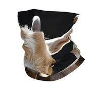 Scaldacollo Cute Goat Baby with Mother Headwrap Antipolvere Sciarpa A Mezza Faccia Protezione UV Cerchietto per Capelli, per Adulto, Escursionismo, Donna, 26x30cm