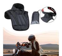 Scaldacollo da antivento per uomo e donna, mantiene caldo con cerniera,
