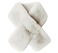 Scaldacollo da donna in pelliccia sintetica, sciarpe, scialli e foulard caldi.