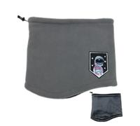 Scaldacollo da uomo, sciarpa termica in pile polare - sciarpa spessa - per donne e uomini, inverno freddo, sci, moto, corsa, campeggio, attività all'aperto, equitazione, escursionismo, caccia, Grigio