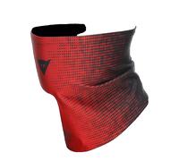 SCALDACOLLO DAINESE NECK GAITER DEMON NERO ROSSO TRASPIRANTE MOTO