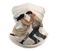 Scaldacollo Dance in Winter Sciarpa al Collo Antivento Cerchietto per Capelli Durevole Ghetta da Collo, per Sports, Adulto, Campeggio, attività, 26x30cm